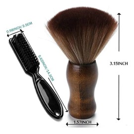 Cepillo Grande Para Barba Soft Barber Neck Sweep, 2 Unidades                                                                                          