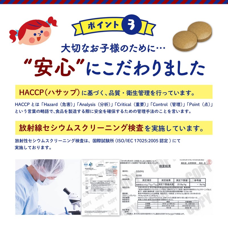 カカオPS 子供サプリ ホスファチジルセリン GABA イチョウ葉-PS100（30日分）