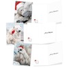 The Best Card Company - 10 Christmas Animal Cards with