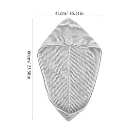 KONTONTY Coral Fleece Shower Cap Shower Caps for Women Reusable Towel Towel Turban for Wet Hair Face Washing Headwear Washing Headwear Washcloths Washcloth Hair Bonnet Coral Fleece