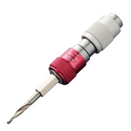 TOP EBJ-4.0S One-touch Bit Joint and Puncture Hole Mini Type Set, Drill Diameter 0.16 inches (4.0 mm), Tsubamesanjo, Made in Japan