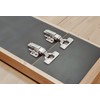 Stolmet Furniture Hinges Set of 2 Hinges with Guide Cover