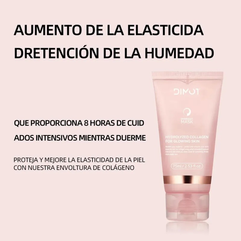 Mascarilla Facial De Colageno Wrapping Mask Nocturna 75ml Tipo de