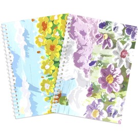 2 x Sticker Scrapbook, BetterJonny Blank Sticker Scrapbook A5 Blank Sticker Album Reusable Sticker Book for Collecting Stickers for Children and Adults, 64 Sheets/128 Pages (B)