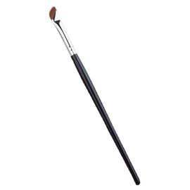 Precision Eyeliner Brush - Portable Slanted Flat Tip Brush for Detailed Liner, Lower Lash & Eyelid Makeup - Soft, Firm Synthetic Bristles for Easy Application