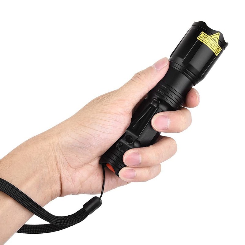 4 Color in 1 Multicolor Flashlight Rechargeable high Lumens Red