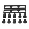 Bench Dog Set Aluminium Alloy High Strength Woodworking Planing Stop