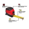 Milwoukee Fits Milwaukee 48-22-0425 25 ft Compact Wide Blade Tape