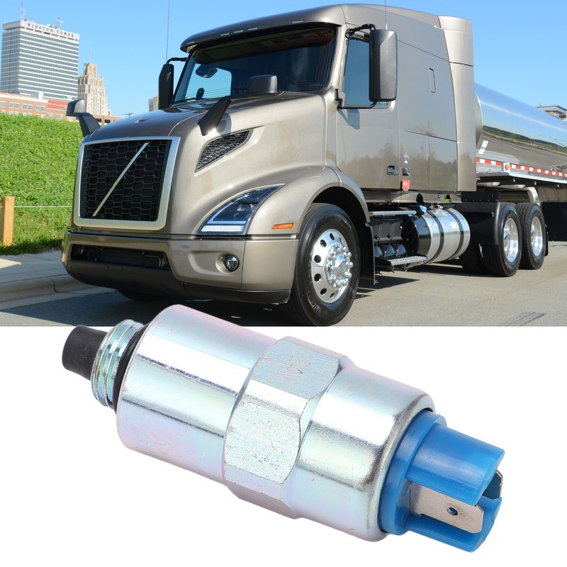 24V Engine Cut Off Solenoid Valve 26420471 Compact Structure Replacement
