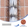 Bird Spikes - Stainless Steel Fence Spikes for Pigeons, Raccoons,