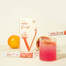 모로핏 브이컷 모로오렌지 아르기닌 10g 10포(100g) 1박스 Morofit V-Cut Moro Orange Arginine 10g 10 Packs (100g) 1 Box