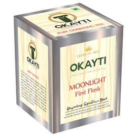 OKAYTI Tea Garden Darjeeling 2024 Spring Picked Tea Moonlight First Flash/Tea Leaves (50g)