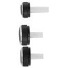 3PCS Car Air Conditioner Switch Climate Controller Knob Replacement for