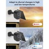Solar Security Camera 3MP WIFI Wireless Smart PIR Human Detection