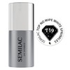Semilac T19 Top No Wipe White Sprinkles 7 ml