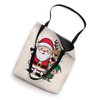 Santa Claus Reindeer Elf Holiday Christmas Tote Bag