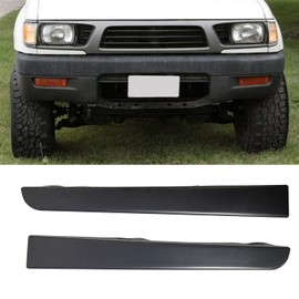 GSRECY Driver and Passenger Side Lower Front Bumper Grille Headlight Filler Trim Panels Set Compatible with Tacoma 1995-1997 2WD