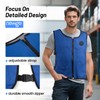 NEWGO Cooling Vest for Men& Women, 4 PCS Ice Packs