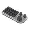 15 Keys 3 Knobs Programmable Keypad Wired USB Wireless Bluetooth