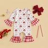 Twopumpkin Baby My First Christmas Outfit Girl Newborn Infant Gingerbread
