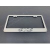 License Plate Frame Shop 1x GTS 3D Emblem STAINLESS STEEL