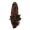 Onedor 20" Curly Synthetic Clip In Claw Drawstring Ponytail Hair