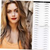 Baluue Eyebrow Patch Set 2 Sheets of Sturdy Waterproof Curved