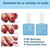 2 Pack Gel Nail Polish Remover, Gel Polish Remover for