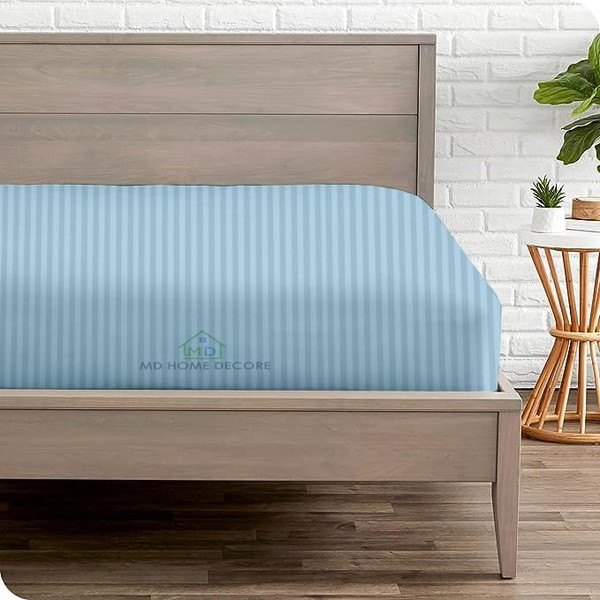 Extra Deep Pocket King Fitted Sheet Only, 100% Egyptian Cotton,