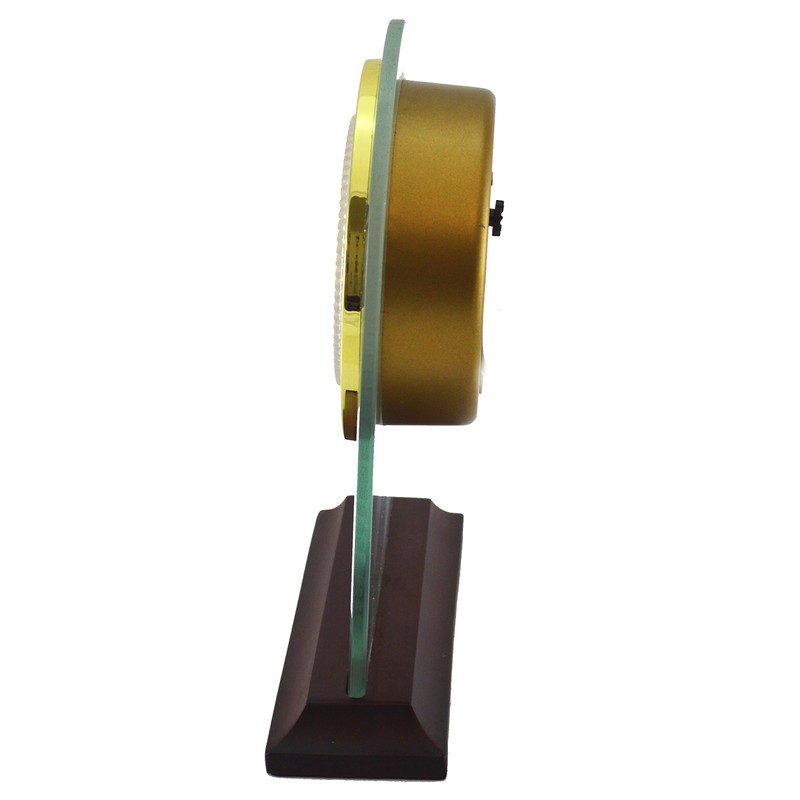 Wm.Widdop Arched Shaped Mantel Clock with World Dial