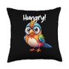 Hungry Bird Feeder for Bird Lovers Wild Life Nature Throw