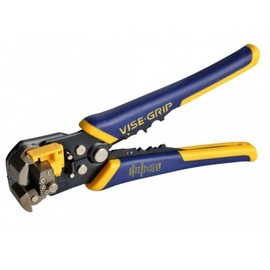 IRWIN VISE-GRIP Wire Stripper, 2 inch Jaw, Cuts 10-24 AWG, ProTouch Grip for Maximum Comfort (2078300)