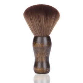 WhaleO Nackenpinsel Haarpinsel Friseur Rasierpinsel Friseur Pinsel Friseur Bürste Nackenpinsel Friseur für Salon Hals Staubwedel Bürste, Friseur Zubehör