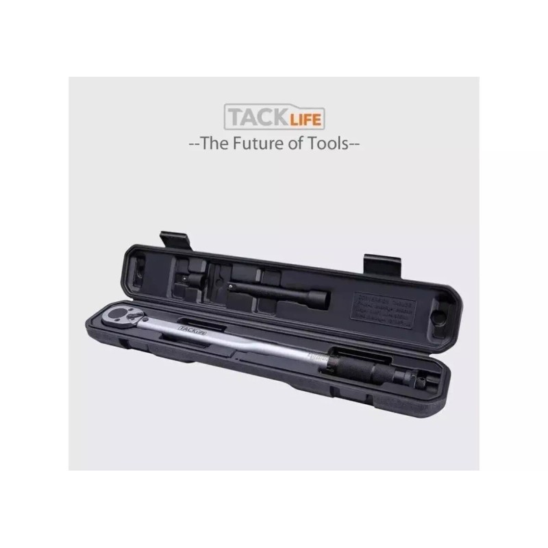 Tacklife NEW Ratcheting 1/2 inch Drive Ratchet Click Torque Wrench