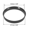X AUTOHAUX 4 x Plastic 63.4 mm to 67.1 mm