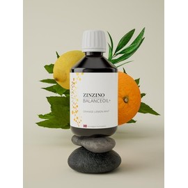 ZinZino BalanceOil+ Fish Oil with Omega-3 2478mg, Omega-9, Vitamin D3, Tocopherol, DHA, EPA with Olive Oil Grapefruit Lemon Lime Flavour, 300ml