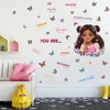 HPNIUB Black Girl Inspirational Quotes Wall Art Stickers 35x24inch Pink