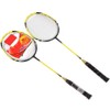 1 Pair High strength Sport Badminton Racket Durable Aluminium Alloy