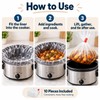 Cooking Liners for Slow Cooker & Oven Use – 10-Piece