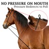 THREE ARCHERS Elastic Horse Training Reins – Adjustable Neck Stretcher