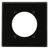 Leviton 2-Gang Flush Mount 2.465-Inch Diameter, Device Receptacle Wallplate, Device