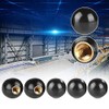 Hilitand 5pcs Bakelite Ball Lever Knob, Ball Knob Handles, Black