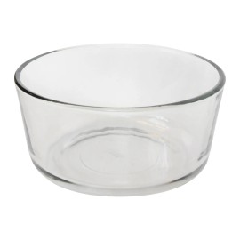 Pyrex 7201 4-Cup Glass Food Storage Bowl w/ 7201-PC Loring Pink Lid (4-Pack)