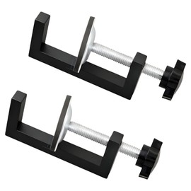2 Pcs G Clamp for Woodworking, G Clamp with Adjustable Screw, Universal Small Clamps for DIY Projects