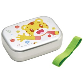 Skater ALB5NV-A Lunch Box, 12.5 fl oz (370 ml), Shimajiro, 23 Aluminum, For Kids, Made in Japan