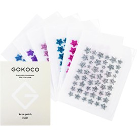 GOKOCO Parches para Acné 306 Pack, Estrella Brillante de 6 Colores