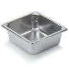 Vollrath 2-1/2" Deep Super Pan V Stainless Steel Sixth-Size Steam