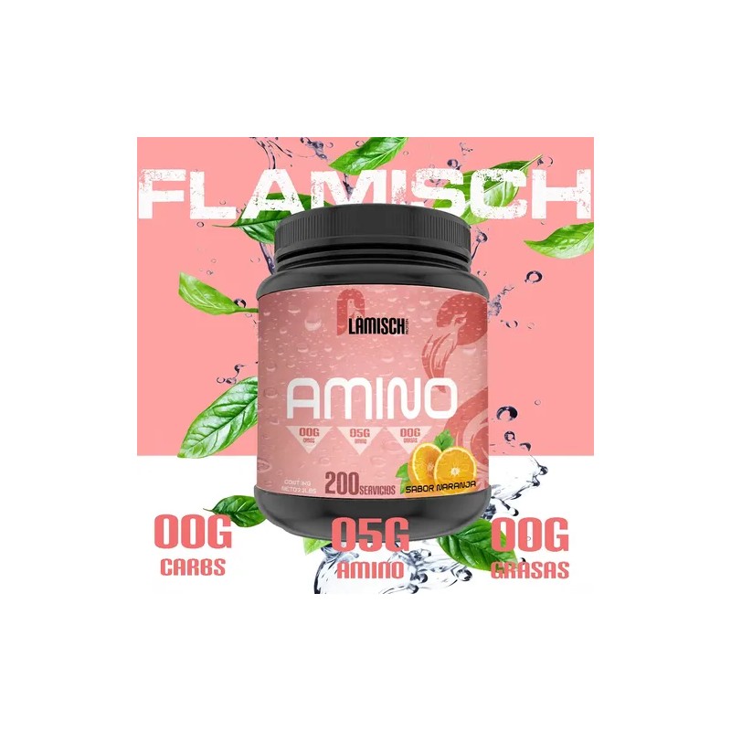 Aminoácidos En Polvo Flamish 1kg Prentreno Varios Sabores