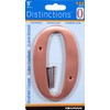 Distinctions 90590 Brushed Copper House Number 0, 5-Inch