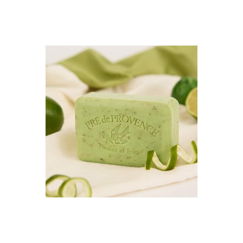 Pre de Provence French Milled Soap, 250g Lime Zest, 8.82